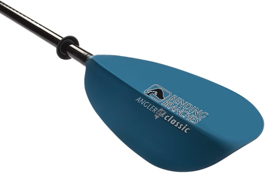 BENDING BRANCHES Angler Classic Snap-Button Kayak Fishing Paddle – Lightweight Fiberglass Shaft, Durable Fiberglass-Reinforced Nylon Blades, 2-Piece Design