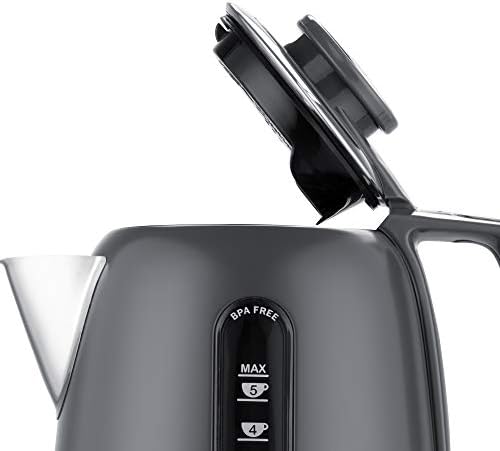 Dualit 72313 Domus Kettle, 3000 W, 1.5 liters, Grey & Sandwich Cage for Classic Toasters 499