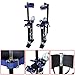 mitoharet Drywall Stilts 18-30Inch Adjustable Aluminum Tool Stilt for Painting Painter or Cleaning Black