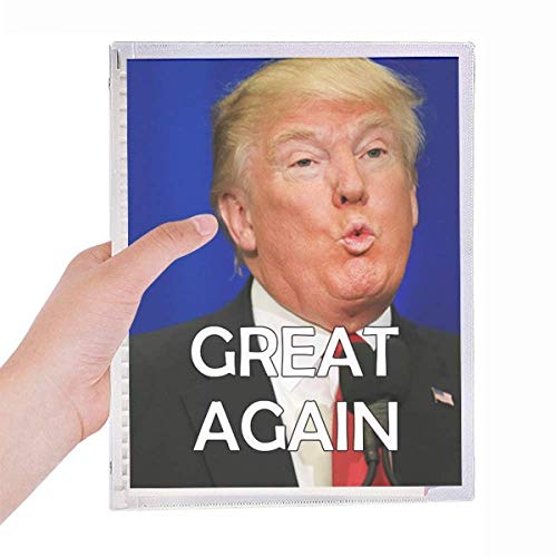 Carnet à spirale Trump rechargeable cahier de notes américain et papeterie