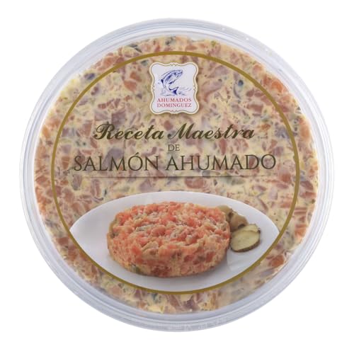 Ahumados Domínguez - Receta Maestra de Salmón Ahumado - 500g- Elaboración Artesana - Refrigerado