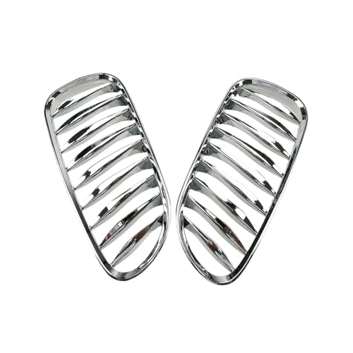Parrillas delanteras para Z4 E85 y E86, bisel de parachoques de 2 piezas modelos 2003 a 2008 2