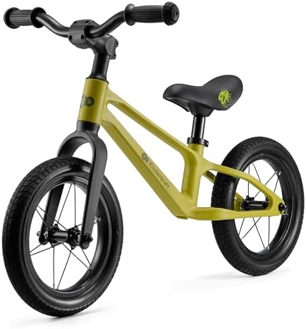Kinderkraft ETER Laufrad bis 35 kg, Licht Lauflernrad, Kinder fahrader, 12 Zoll Räder, Nylonrahmen, Höhenverstellbar Sattel, Begrenzter Lenkeinschlag, Gummigriffe, sportliches Desi