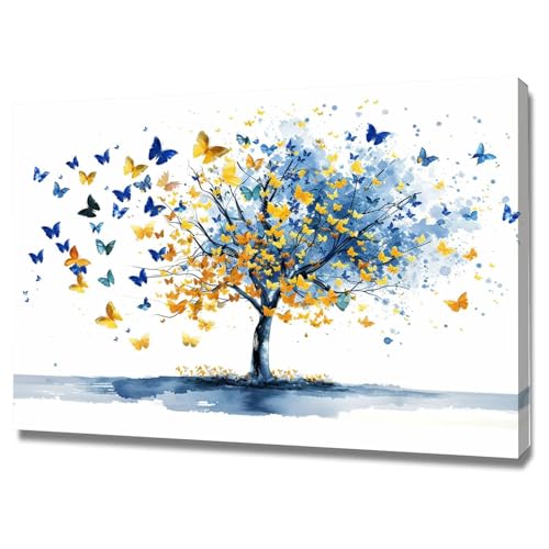 Impression d'art FJASKER haut de gamme : peinture sur toile non tissée encadrée 40x60cm