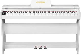LAGRIMA Digital Piano 88 Key Electric Keyboard Piano for Beginners W/Music Stand Power