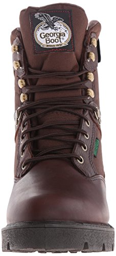 Georgia Boot Men's Homeland 8 Inch Casual Work Shoe, Brown, 10 M Us #TOP1