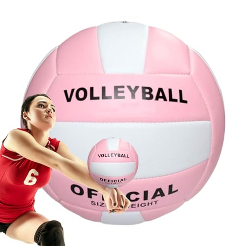 Pelota De Voleibol - Pelota De Entrenamiento De Goma Pu De Pvc Suave Y Duradera De 20x20x20 Cm | Playa Interior Cancha Al Aire Libre Juego De Práctica Actividad Deportiva Juego Ejercicio Entrenamiento