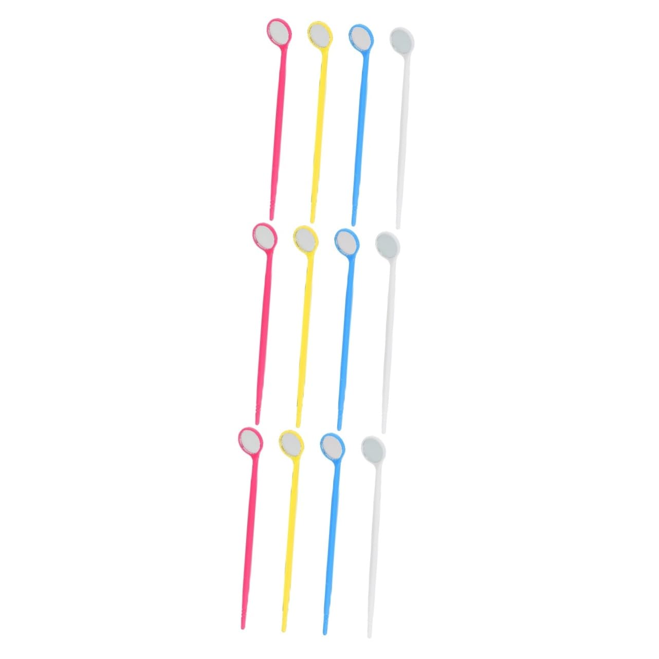 Cabilock 3 Set Specchietti Di Ispezione Kit A Forma Di Strumento Morbido Per Adulti Dentista Riflettore Intraorale Denti Con Specchio Orale Specchietti Monouso Specchietti Per 20 pezzi*3