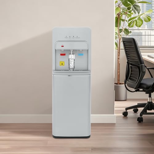 Image of Bottom Loading Water Cooler Dispenser for Holds 5 Gallon Jug,3 Temperature Settings,Hot & Cold Standing Water Dispenser with Multiple Safety Features,Water Cooler for Home,Office,Apartment