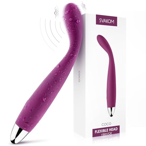 SVAKOM Coco バイブ 女性用 中いき 電マ 30°Gスポット密着刺激 25種振動 指型 ローター クリトリス バイブレーター 強力 乳首攻め 静音 防水 大人のおもちゃ - 画像1