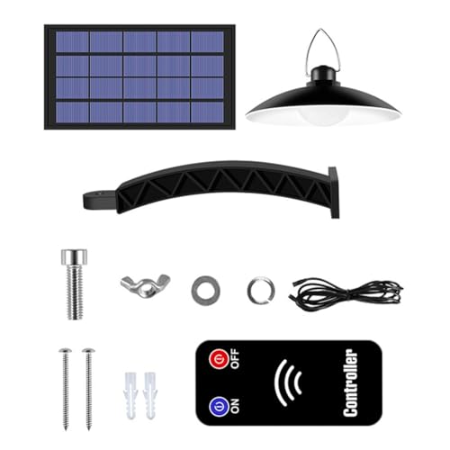Pendentif à énergie solaire étanche avec éclairage LED suspendu décoratif