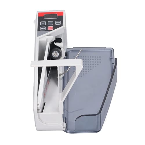 Zerodis Banknote Counting Machine, Handheld Money Counter with 600 Sheets/M g Speed d 3 Digit Display, for Pap Currency Cash