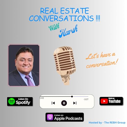 Real Estate Conversations With Harsh! copertina