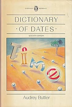 Hardcover Everyman's Dictionary of Dates (Everyman's Library) Book