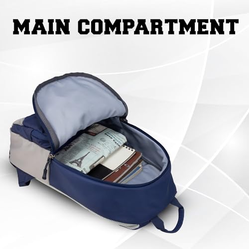 Image of F Gear Lume 14L Soft Backpack | Water Resistant Fabric, Lightweight Unisex Daypack with 1 Compartment & 1 Pocket | Perfect for College, Office, Travel & Everyday Use for Men & Women