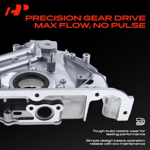 A-Premium Engine Oil Pump [3.0L 3.2L 3.5L] Compatible with Honda Accord 2003-2007, Pilot 2005-2008, Odyssey 2005-2007, Ridgeline 2006 & Acura MDX, TL, RL, with Seal Ring by A-Premium - Image 3