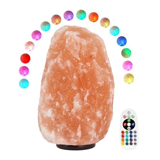 Remote Control Himalayan Salt Lamp