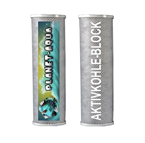 2er Filtergehäuse Set 10 Zoll 1" Anschluß + Wandhalter Sedimentfilter Aktivkohlefilter + Muffen - Filteranlage Poolfilter Brunnen Pumpenfilter