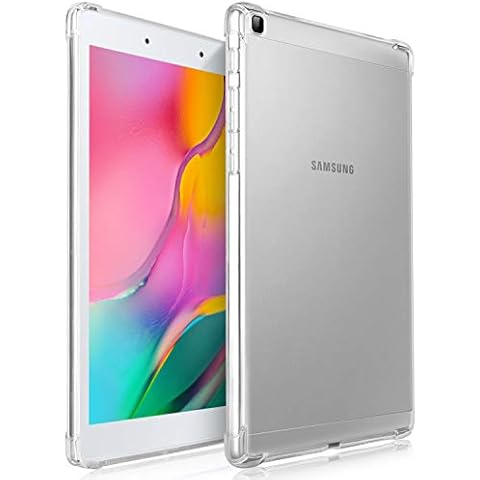 KIQ Galaxy Tab A 8.0 Case 2019, TPU SM-T290 Case Cover Ultra Thin and Lightweight Protection with Camera & Charging Port Cut-Outs for Samsung Galaxy Tab A 8.0 2019 Tablet T290/T295 [Clear] Cover