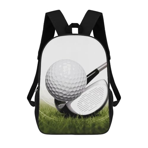 Golf Club Backpack - Durable 600D Polyester, 17 Inch Backpack with Ergonomic Adjustable Straps, Lightweight Travel Bag for Men & Women