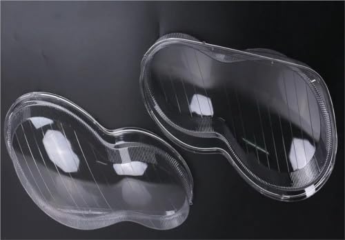Lentille de phare pour Classe C W203 2000-2007 abat-jour en polycarbonate haute clarté