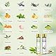 Migcaput Ätherische Öle Set 16X10ml, Naturrein Essential Oils, Aromatherapie Duftöle für Diffuser Luftbefeuchter Kerzen Seifen - Weihrauch, Teebaum, Zitronengras, Pfefferminze, Gewürznelke
