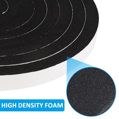 Image of DGSL Foam Weather Stripping, 1 inch x1 /16, 34.5Ft Door Window Seal Tape