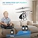 SIMREX RC Helicopter,Remote Control Helicopter Toy for Kids & Beginners, Altitude Hold, 2 Speeds,2 Batteries, Gift for Kids Boys Girls