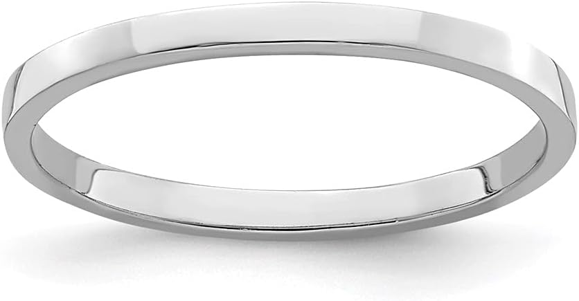 14k White Gold Toe Ring Fine Jewelry Gifts For Her, Size 3