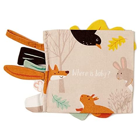 ThreadBear Design Where Is Baby Activity Book For Early Learning and Sensory Development Cover