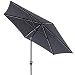 Produktbild Doppler Sonnenschirm 'Active LED Auto Tilt', anthrazit, Ø ca. 300 cm