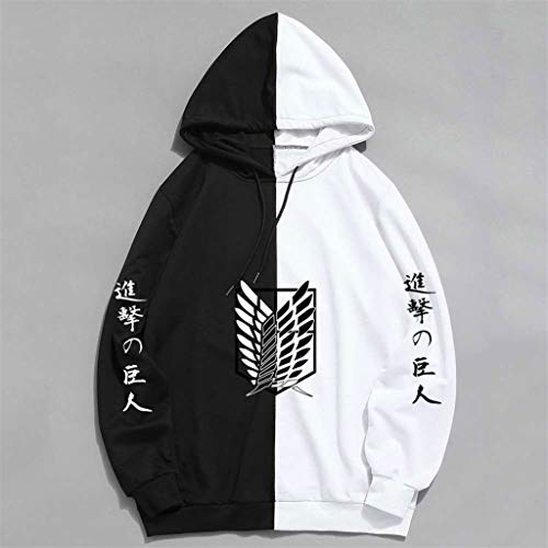 Novo moletom com capuz de manga Attack on Titan Cosplay Anime Shingeki No Kyojin Suéter Wings of Fre