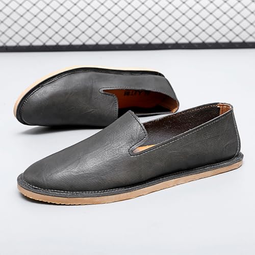 Men's Slip-On Barefoot Shoe Comfortable Dress Shoes Loafers4