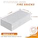 Fire Bricks, WoodStove Firebricks, 2400F Light Weight High Temperature Insulated Brick Replacement for Wood Stoves,Fireplaces, Kiln and Forging Ovens, Size 9