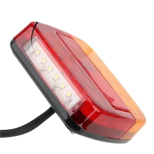Luces traseras de coche para circular seguro de noche con luz de 12V 5