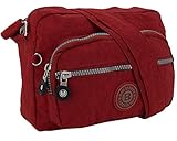 ROBUSTES MATERIAL: Wasser abweisendes Nylon Crossover in topmodischen Farben, hochwertig verarbeitet aufgrund stabiler Nähte. Somit wird eine langlebige Haltbarkeit garantiert.