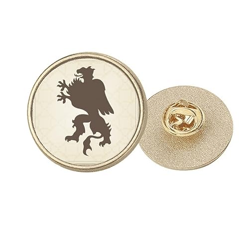 Broche ronde guépard dorée, un symbole de force pour affirmer votre style