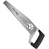 HAUTMEC Carbon Steel General Purpose Hand saw,Cutting Angle Adjustable Plastic PVC Tube Cutter, with Ergonomic Handle and Solid TPR Soft Grip, PVC Hand Saw Hose Cutter, HT0027-SA