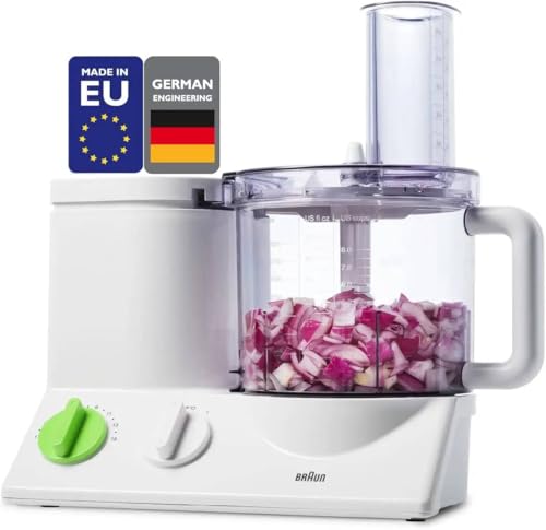 SHIPLORD® Powerful 12-Cup Food Processor with 7 Attachments:...