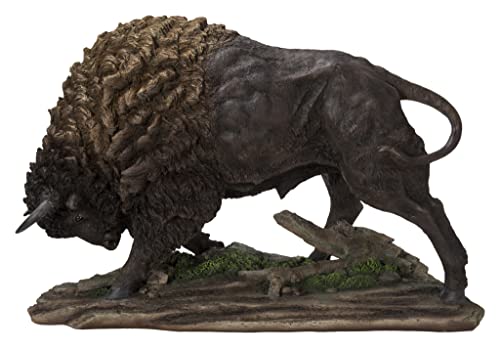 Hi-Line Gift Bison Head Down - Large