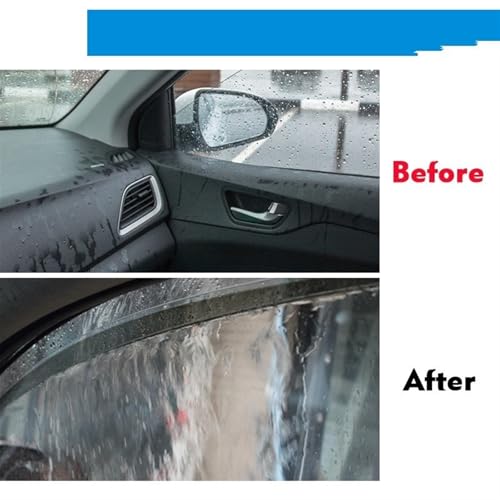 Déflecteurs de vent Peugeot 308 Hatchback T9 déflecteur pluie gris - 4