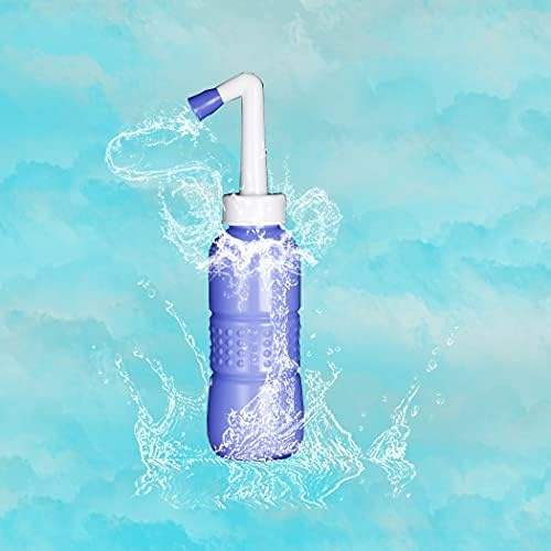 Portable Bidet Sprayer, Travel Bidet with Handheld Held Bidet, Portable Bidet for Travel, Sprayer Mini Handheld Bidet for Personal, Hygiene Care Bottom Wiper, 450ml Capacity Water Reservoir