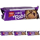 Parle Fab H&S Galletas de Chocolate Paquete de 4 x 112 Gr 110 g