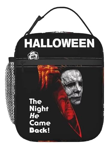 Michael Horror Myers Character Themed Adult Insulated Lunch Bag