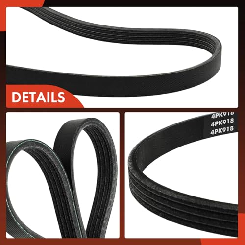 A-Premium Engine Serpentine Drive Belt Compatible with Honda, Hyundai, Nissan, Mercedes-Benz, Toyota, Dodge, Eagle, Mitsubishi, Ford, GMC, Mazda, Suzuki, Plymouth, Acura, Sterling & Eagle Models by A-premium - Image 8