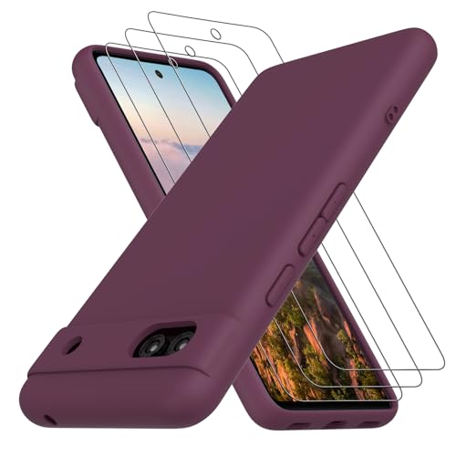 Coque Pixel 7A antichoc liquide avec écran verre trempé x3