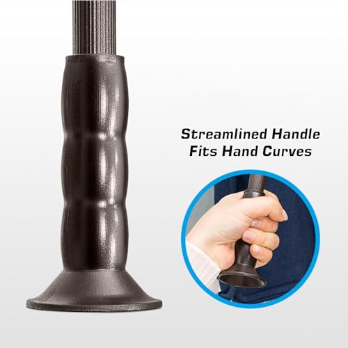 Tringle à vêtements télescopique réglable charge 20 kg marron