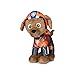 Play by Play Paw Patrol The Movie Figurine en peluche 27 cm Chase, Marshall, Liberty, Skye, Rubble, Rocky, Zuma, produit original sous licence pour enfants, Braver Than Ever – Film 2021 (Zuma)