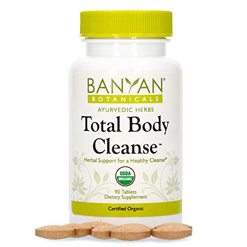 Banyan Botanicals Total Body Cleanse  Organic Detox Supplement with Amla & Manjistha  Supports Ayurvedic Cleanses, Detoxification, & Liver Function*  90 Tablets  Non GMO Sustainably Sourced Vegan
