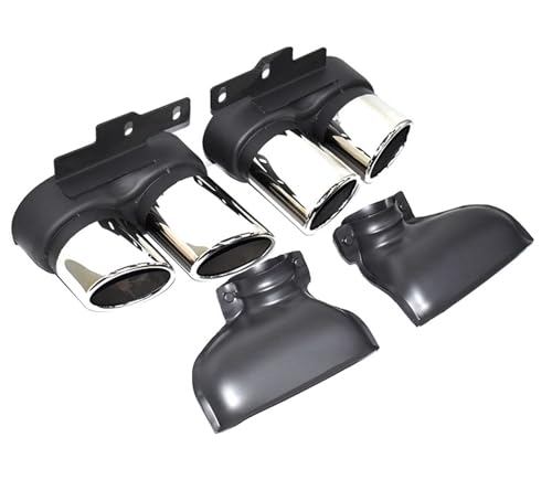 Tuyau d'échappement A6 C8 en inox et carbone pour un look sport premium